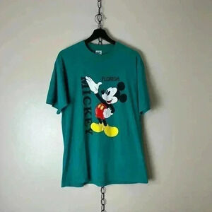 Vintage Mickey Mouse  Florida T-shirt Large